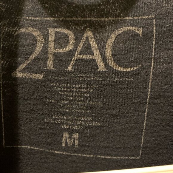 2Pac California Love Graphic Black T-Shirt Men's Size Medium - Picture 3 of 4